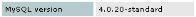 MySQL Version