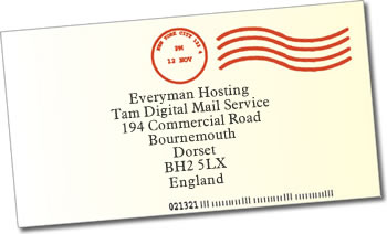 contact us by mail